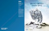 IBM 보안 인텔리전스 · PDF file · 2015-07-14IBM 보안 인텔리전스 QRadar 솔루션 12 13 5 QRadar 솔루션 아키텍처 16 8 IBM 보안 인텔리전스 QRadar솔루션
