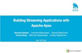 Apache Apex Building Streaming Applications withschd.ws/hosted_files/apachebigdataeu2016/b8/Apache BigData Spain...Building Streaming Applications with Apache Apex ... •MQTT •SMTP