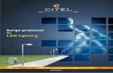 for LED lighting - تندر الکترونیک | طراحی و تامین ...thunderelec.net/wp-content/uploads/LED.pdf ·  · 2016-03-01LED lighting Reliability in Surge Protection.