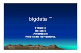 bigdata - O'Reilly Mediaassets.en.oreilly.com/1/event/12/Cloud Computing with bigdata... · bigdata – Timeline Feb nt s B+-Tree x builds RDF n Forward closure d indices Local Transactions