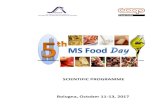 SCIENTIFIC PROGRAMME - spettrometriadimassa.itspettrometriadimassa.it/.../5MSFoodDay_Scientific_Programme.pdf · SCIENTIFIC PROGRAMME. Scientific Committee. ... 5 MS Food Day Organizing
