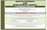 HEALTH SERVICES AND DEVELOPMENT AGENCY January 1—New Year’s Day Monday, January 18- Martin Luther King Day Monday, February 15 – President’s Day Friday, March 25 – Good Friday