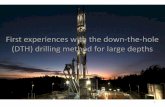 First experiences with the down-the-hole (DTH) drilling ...iea-gia.org/wp-content/uploads/2017/11/1-04-Schindler-Innovative... · First experiences with the down-the-hole (DTH) drilling