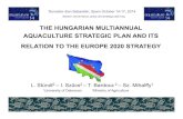 THE HUNGARIAN MULTIANNUAL AQUACULTURE STRATEGIC PLAN · PDF fileTHE HUNGARIAN MULTIANNUAL AQUACULTURE STRATEGIC PLAN ... and Prussian carp) (b) Intensive freshwater aquaculture ...