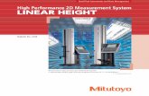 High Performance 2D Measurement System · PDF fileHigh Performance 2D Measurement System ... by using a high-accuracy scale unit and high-accuracy guiding mechanism manufactured ...