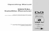 DIGITAL- Satellite-Receiver - HD · PDF fileDIGITAL-Satellite-Receiver ... 6.4.4 Rotating dish antenna ... Remote control bed_anl_DVB13 CIP_englisch_q5.qxd 08.09.03 11:14 Seite 5.