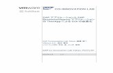 CO-INNOVATION LAB - VMware – Official Site LAB SAP アプリケーションとSAP BusinessObjects アプリケーション のThinApp によるGUI の仮想化 SAP Co-Innovation