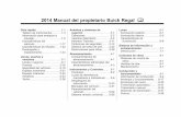 2014 Manual del propietario Buick Regal M - buick.com.mx · PDF fileConversiones y adiciones.... 9-78 Cuidado del vehículo.... . . . 10-1 Información general ... manual del propietario