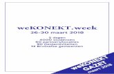 weKONEKT - vub.ac.be · PDF fileweKONEKT.week 8 5 dagen 4000 studenten 60 partners/locaties 90 (les)activiteiten 12 Brusselse gemeenten 26-30 maart 2018. ... MOBI