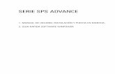 SERIE SPS ADVANCE - · PDF fileInterface AS400 (Opcional). No disponible en modelos inferiores ... Los usuarios pueden contactar con su proveedor o con las autoridades locales pertinentes