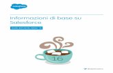 Informazioni di base su Salesforce · PDF fileInformazioni di base su Salesforce Un benvenuto agli utenti di Salesforce EDIZIONI Disponibile nelle versioni: Salesforce Classic Disponibile