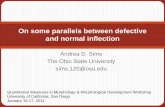 On some parallels between defective and normal inflection 2011/sims_sandiego_jan2011.pdf · On some parallels between defective and normal inflection ... singular plural i kopéla