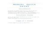 · Web viewManual Quick Print Introduktion QuickPrint via Google Cloud Print är en app som gör det möjligt att skriva ut direkt från iPaden till en nätverksskrivare. Appen kostar
