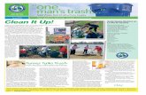 one mans trash’ - Solid Waste · PDF fileMore than 2.3 million people volunteer each year for KAB’s Great American Cleanup activities in more than 15,000 communities throughout