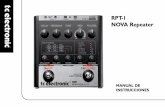 Nova Repeater SP - TC Electroniccdn-downloads.tcelectronic.com/media/218403/tc_electronic_rpt-1... · sonido Steve Lukather de los 80 – asegúrese de ajustar el tiempo de retardo