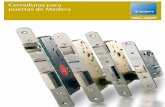Cerraduras para puertas de Madera - · PDF file2 TESA catálogo general | Cerraduras para puertas de madera La evolución se extiende La evolución en las cerraduras de embutir lleva