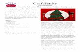 CraftSanity Jennifer Ackerman-Haywood | jennifer@craftsanity.com. The easy part is over, now it’s time to fold the napkins into Christmas trees.