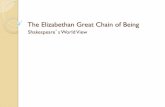The Elizabethan Great Chain of Being - Luise-Büchner ...lbs-fds.de/.../Englisch/Elizabethan_Great_Chain_of_Being.pdf · The Elizabethan Great Chain of Being Shakespeareʼs World