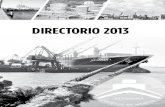 AUTORIDADES PORTUARIAS DIRECTORIO 2013 - Inicio DE EMPRESAS DE… · • 2 grúas de muelle ZPMC de 78 tons. ... • 1 grúa de muelle Kalmar STS 76 tons. tipo Superpost-Panamax con