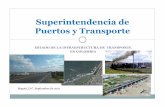 Superintendencia de Puertos y Transporte - ahk · PDF file•Se está construyendo el Muelle de Carbón ... Superintendencia Delegada de Puertos NUMERO DE GRUAS PORTICO (STS) EN COLOMBIA