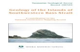 Geology of the Islands of Southwestern Bass  · PDF fileSouthwestern Bass Strait ... CONTENTS ABSTRACT ... Amygdaloidal basalt with Neptunian