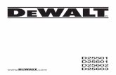 ภาษาไทย 31 - DeWaltservice.dewalt.fr/PDMSDocuments/EU/Docs/...t1_asia.pdf · uncertainty) dB(A) L WA (sound power) dB(A) K WA (sound power uncertainty) dB(A) D25501