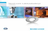 Nord-Lock  · PDF file12.9 asti (ASTM A574) • Luotettava lukitus myös lyhyellä tartuntapituudella • Varmistaa kiinnitykset sekä korkealla että matalalla