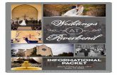INFORMATIONAL PACKET - Squarespace · PDF file7 | Weddings @ Riverbend Informational Packet Bridal Sui* The newly re-designed Bridal Suite is located on the second ﬂoor directly