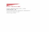 FAST RETAILING CO., LTD. · PDF fileFAST RETAILING CO., LTD. ... Mizuho Bank, Ltd. The Hong Kong and Shanghai Banking Corporation Limited ... We recorded a foreign exchange gain of