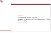 Presentation: International Income Taxation Chapter 5 ... · PDF fileInternational Income Taxation Chapter 5: ... 18 Code §903 “In ... Foreign gross basis withholding taxes on income