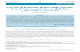 Algoritmo de tratamiento de hipertensión pulmonar … CARDIACA Insuf Card 2015;10 (1): 36-48 37 NA Atamañuk Algoritmo de tratamiento de HP Resumo Algoritmo de tratamento da hipertensão