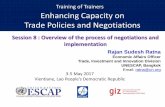 Enhancing Capacity on Trade Policies and Negotiations of the... · Enhancing Capacity on Trade Policies and Negotiations ... •Evaluation of maximum gain: ... Enhancing Capacity