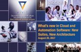 What’s new in Cloud and - c.ymcdn.com · PDF fileWhat’s new in Cloud and Automation Software: ... Flexible Deployment Options ... enterprise-grade E2E orchestration engine