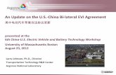 An Update on the U.S.-China Bi-lateral EVI  · PDF fileAn Update on the U.S.-China Bi-lateral EVI Agreement ... 98 . DC Poles : 5 ... GM Volt, Coda EV ,Volvo