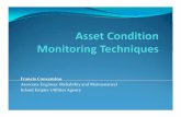 (Reliability and Maintenance) Agency - CWEA Condition Monitoring...•Condition monitoring 1990 ... Ultrasonic Monitoring ... Technique Hardware Software Training/ Certification Vibration