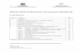 HKIA/ARB Professional Assessment Handbook Handbook... · (NBAA), the Commonwealth Association of Architects ... 2.4.1 Each candidate must submit the nomination form(s) ... 2.7 Assessment
