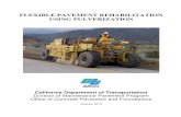 FLEXIBLE PAVEMENT REHABILITATION USING … of Concrete Pavement and Foundations ... (severe alligator cracking ... This manual presents an overview of flexible pavement rehabilitation