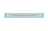 DOCUMENT DE STRATEGIE POUR LA … Document de Stratégie pour la Croissance et l’Emploi DSRP Document de Stratégie de Réduction de la Pauvreté ECAM Enquête Camerounaise Auprès