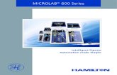 MICROLAB 600 Series - Superchrom · ultimate user interface for the MICROLAB 600. ... 11008-21 200 μL Disposable Tips Bulk ... Programmer Software CD with Programmer Manual, ...