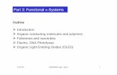 Part 3: Functional π-Systems - Organische Chemie · ØIntroduction ØOrganic conducting ... 15.01.04 lcnf03p03aw.ppt - part 3 17 π-Conjugated polymers: ... » Light-emitting diodes