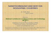NANOTECHNOLOGY AND WHY FOR DEVELOPING COUNTRIES · NANOTECHNOLOGY AND WHY FOR DEVELOPING COUNTRIES ... Presentation at: ... India’s Former President A.P.J. Abdul Kalam. 24 5.