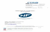règles de certification NF - cerib.com · NF Blocs en béton de granulats courants et légers NF 025 A révision 7 mars 2017 4 2.5.2. Coexistence de la marque NF avec le marquage