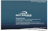 SeaWing - AIRSEAS - To Power with Wind€™Airbus dans les domaines de l’aérodynamique, de la modélisation, des lois de commandes de vol, des architectures système, des matériaux