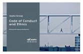 Code of Conduct and Ethics - 双日株式会社｜Sojitz ... · Code of Conduct and Ethics. Sojitz Group. Working with integrity. Building trust.