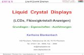 Liquid Crystal Displays - eitidaten.fh-pforzheim.deeitidaten.fh-pforzheim.de/daten/.../vorlesungen/displays/ed_lcds.pdfET/IT & TI Liquid Crystal Displays 5 AM LCD - Panel with Digital