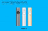 SPOTLIGHT PRESENTATION REMOTE - logitech.com Haptic feedback Receive silent timer notifications and battery alerts. 6 Rechargeable USB-C Up to 3 month battery life on a single ...