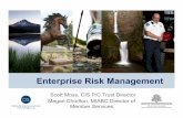 Enterprise Risk Management - National League of Cities€¦ ·  · 2018-01-03What We Are Not Talking About ! Not a class in ERM ! Selling ERM ! Capital Modeling ERM ‒ Solvency