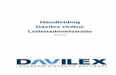 Handleiding Davilex Online Ledenadministratie uit deze uitgave mag worden verveelvoudigd, op welke wijze dan ook, zonder uitdrukkelijke voorafgaande toestemming van Davilex. Hoewel