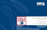 13 et 14 janvier 2018 - ffc.fr · Le cyclo-cross connaît un fort engouement comme l’ensemble des pratiques de pleine nature. La Fédération veille à développer cette activité
