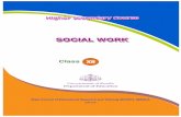 Social Work - Keralascert.kerala.gov.in/images/2015/Plustwo/social work.pdfGovernment of Kerala ... problems can be resolved easily if scientific helping process is used. Social case